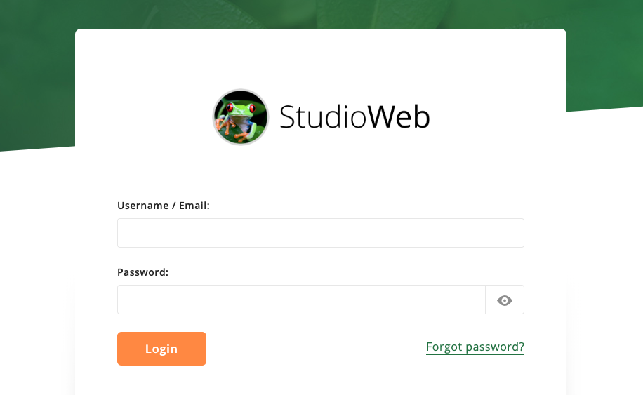 StudioWeb Screenshot